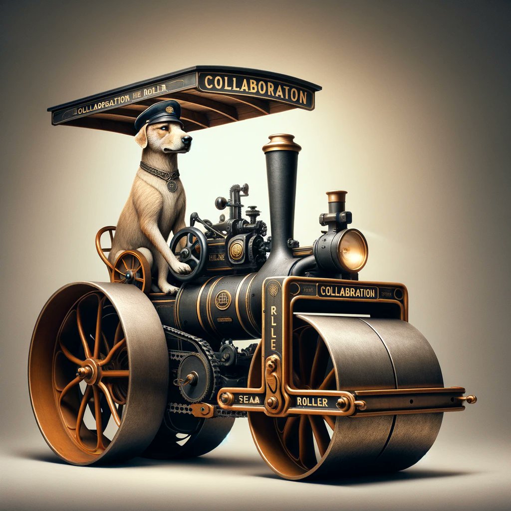 Twyfords's tweet photo. Sometimes we do our collaboration to stakeholders, rather than with them. Is it time to get off the collaboration steamroller? Find out how in our upcoming training program https://t.co/ut9HApjarO https://t.co/oudB0Y32nT