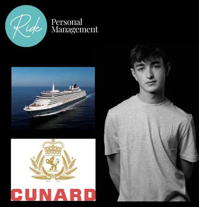 Thrilled to announce client Ashton Bradley will be joining <a href="/cunardline/">cunardline</a> as a production dancer onboard MS Queen Victoria.

#client #cunardqueenvictoria #productiondancer #ridepersonalmanagement