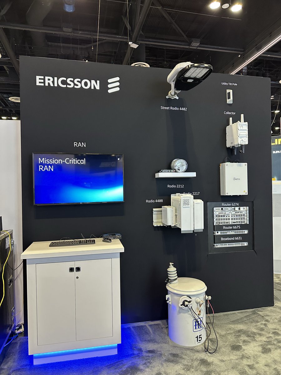 Great talking with Ericsson about the adoption of private LTE networks among North American utilities at Distributech. #DISTRIBUTECH24 #DISTRIBUTECH