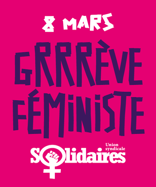 SolidairesParis's tweet photo. 📣 #GrèveFéministe #8mars 
🔴 10H AG des grévistes - 31 rue de la Grange aux Belles
🔴 14 H Manifestation - Place Gambetta
https://t.co/YcI9Vj1yxH https://t.co/regi8Y5oyx