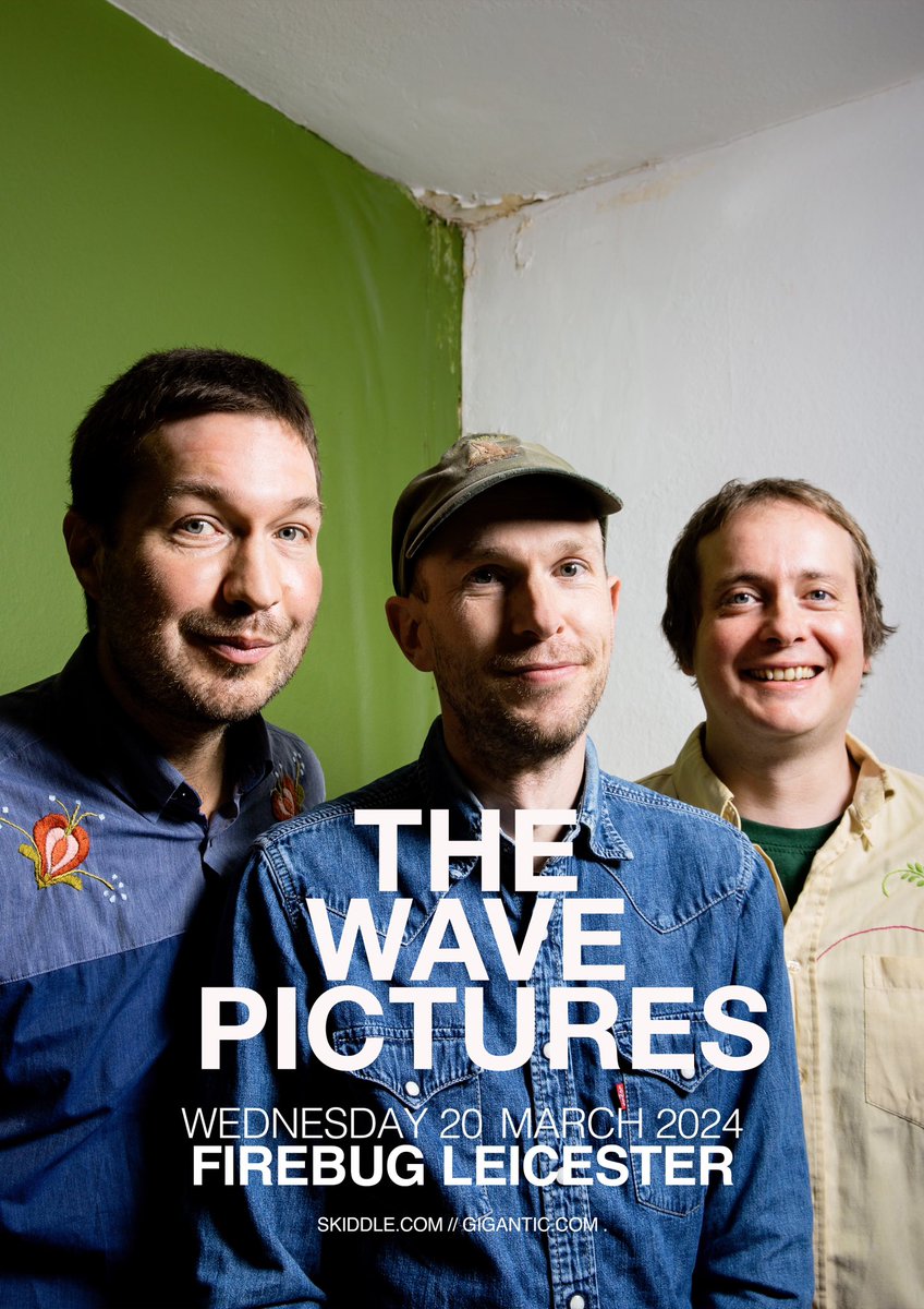 After a couple of cracking shows for IVW, we’re back on 20th March with @TheWavePictures at @FirebugBar Last few tix gigantic.com/the-wave-pictu…