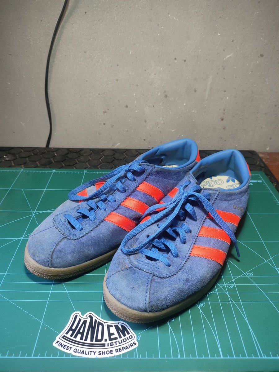 sparrowisdead's tweet photo. 🔵🔴 Dublin 1980's 🔴🔵
Working on such a rarity like this is always a pleasure, these looks a better after steam &amp; deep clean ✨👌 https://t.co/jBGpbCY5zh