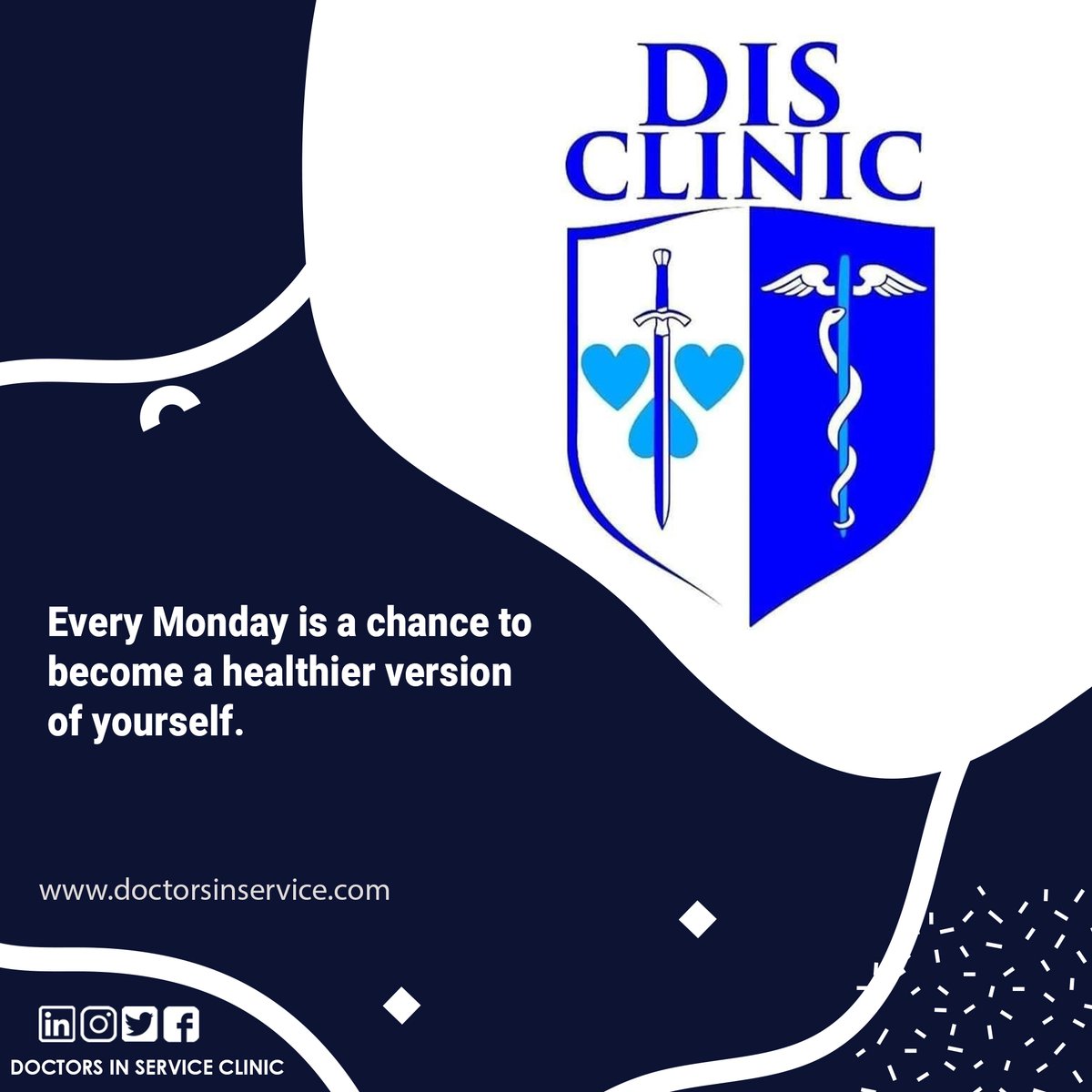 Become a healthier version of yourself. #disclinic #mondaymotivation