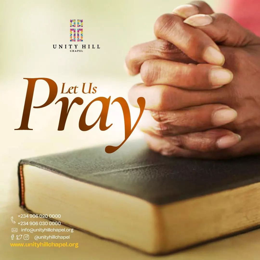 unityhillchapel's tweet photo. 1 Thessalonians 5: 23-24 NLT

LET US PRAY

23 Now may the God of peace make you holy in every way, and may your whole spirit and soul and body be kept blameless until our Lord Jesus Christ comes again. 

24 God will make this happen, for He who calls you is faithful.

#letuspray https://t.co/z9EpURprNj
