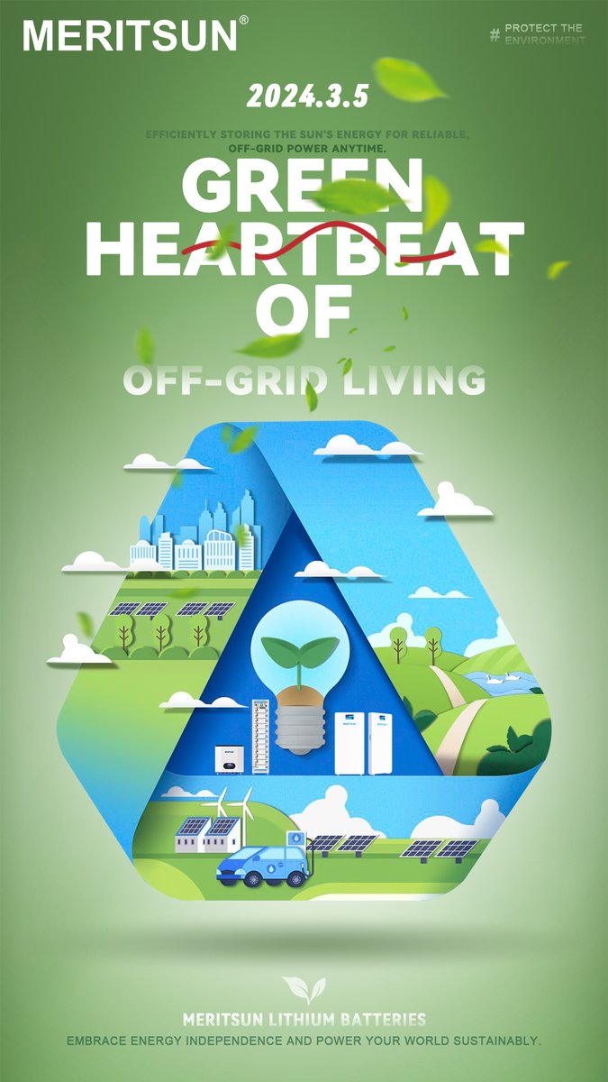 International Energy Saving Day
We are committed to promoting the development of #green energy and providing efficient #energy storage lithium batteries.
To combat #climatechange and improve #energy use, start small and join us! 🌍💪
🔗: meritsunbattery.com/en/blog-n1433-…
#Lithiumbattery
