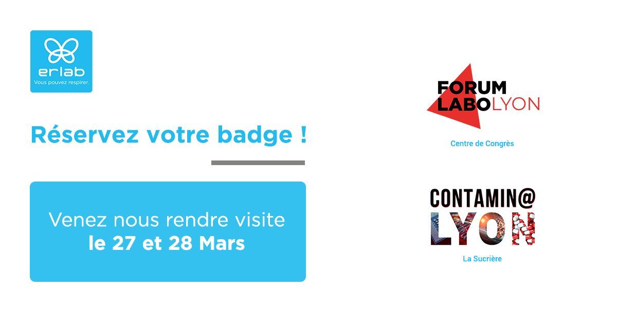 Erlab (@erlabsafety) on Twitter photo Demandez votre badge gratuit pour les Salons <a href="/ForumLabo/">Forum LABO</a> et ContaminExpo et rencontrons-nous le 27 et 28 Mars 2024 ! 🦋
Forum Labo 👉 buff.ly/3IfrLjv
ContaminExpo 👉 buff.ly/3SROQxR
A très vite !
#laboratoire #innovation #filtration #biologie #securite #chimie Demandez votre badge gratuit pour les Salons <a href="/ForumLabo/">Forum LABO</a> et ContaminExpo et rencontrons-nous le 27 et 28 Mars 2024 ! 🦋
Forum Labo 👉 buff.ly/3IfrLjv
ContaminExpo 👉 buff.ly/3SROQxR
A très vite !
#laboratoire #innovation #filtration #biologie #securite #chimie