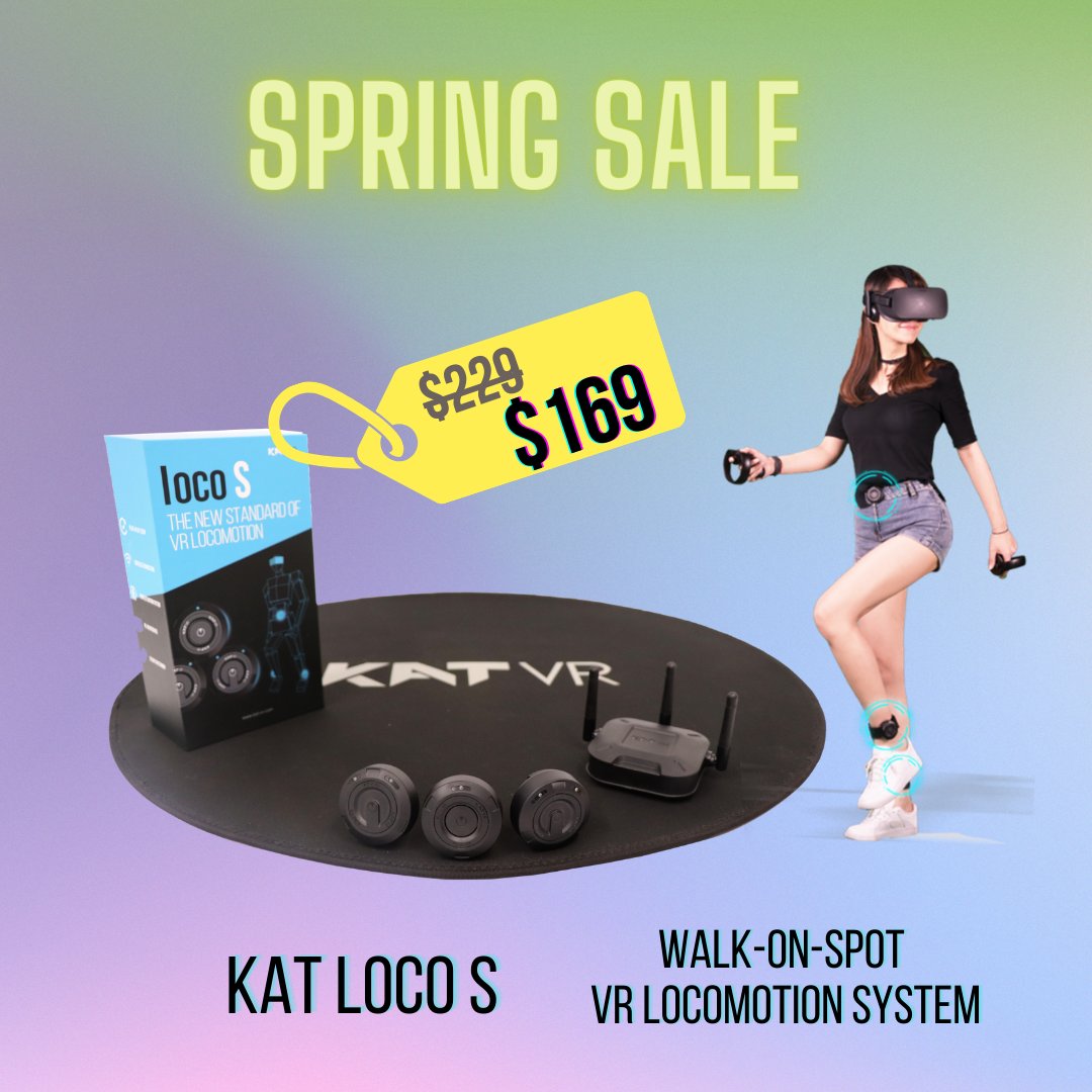 katvrwalk's tweet photo. Don't have enough space for a VR treadmill?
😥 Seeking a more affordable option?
🍃 KAT Loco S is your ideal choice!
Enjoy a 26% price drop with our Spring Sale:
https://t.co/itU9q87Fns
#Katlocos #vrgear #vrgaming #vrgames #katvr #vrtreadmill #hightech https://t.co/YyvRjIuVFm