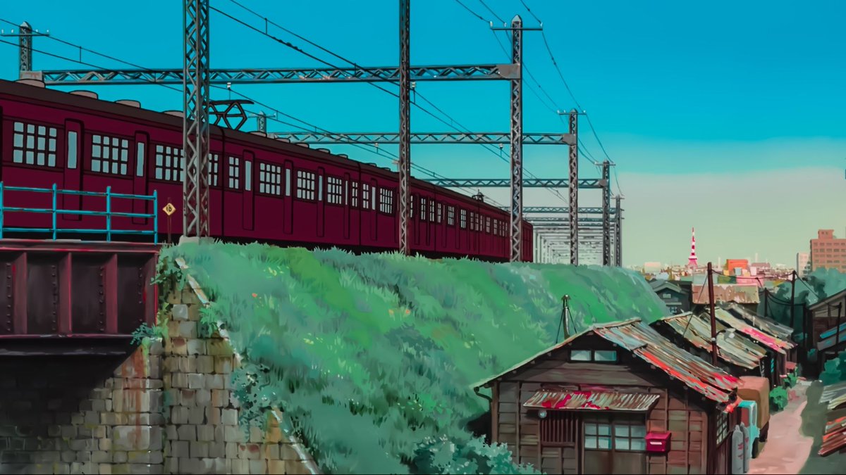 anime_'s tweet photo. Ghibli Sceneries ✨ https://t.co/UgCgbyWPZo