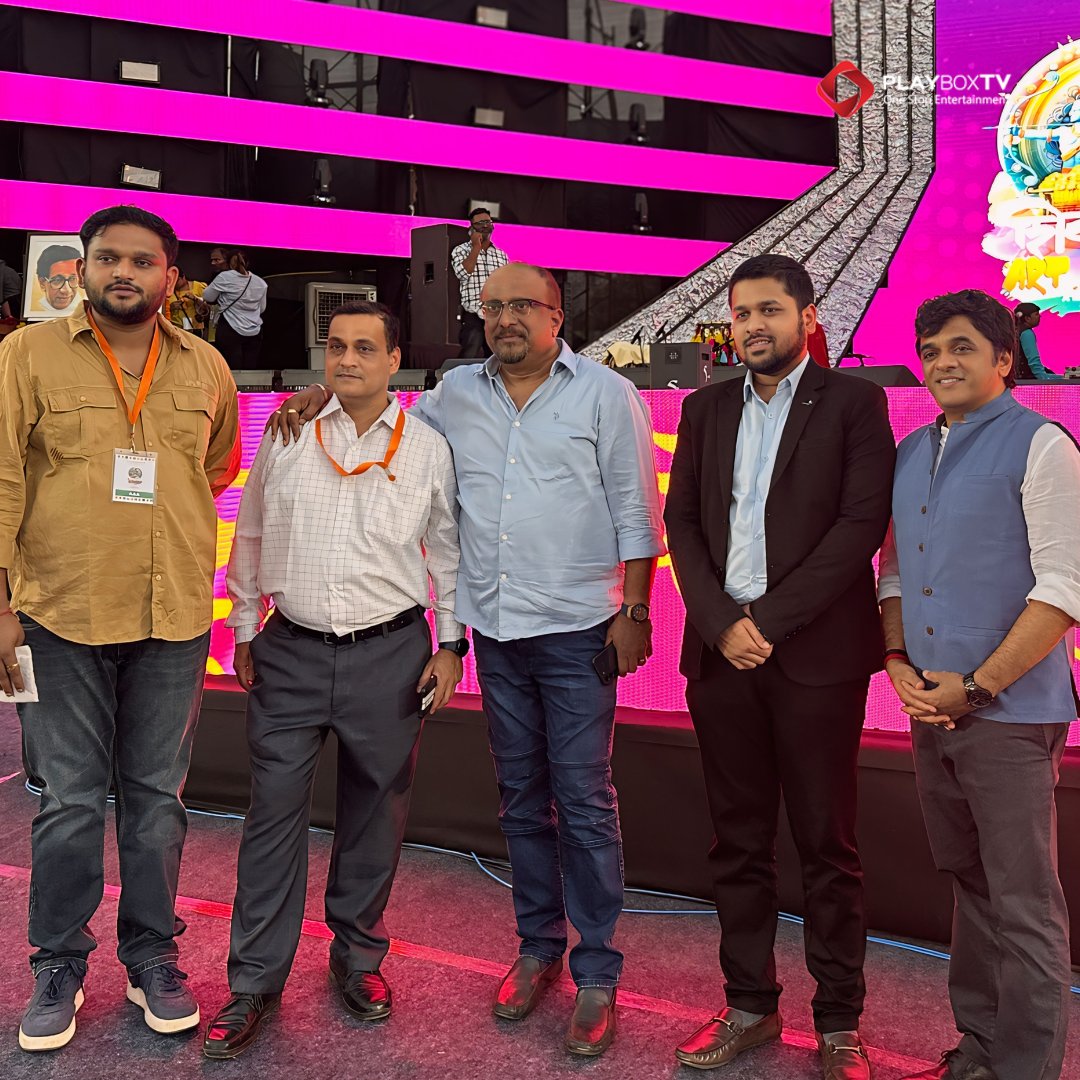 playboxtvapp's tweet photo. Be heard by your CM directly! Shri. Eknath Shinde, CMO Maharashtra is now just a text away with PLAYBOXTV app. Glimpses of the grand launch of the channel by his son and MP Dr. Shrikant Shinde at the 7th celebration of Shiv Mandir Art Festival.
#PlayboxTV #MaharashtraCMO https://t.co/W8XaqCZUOp