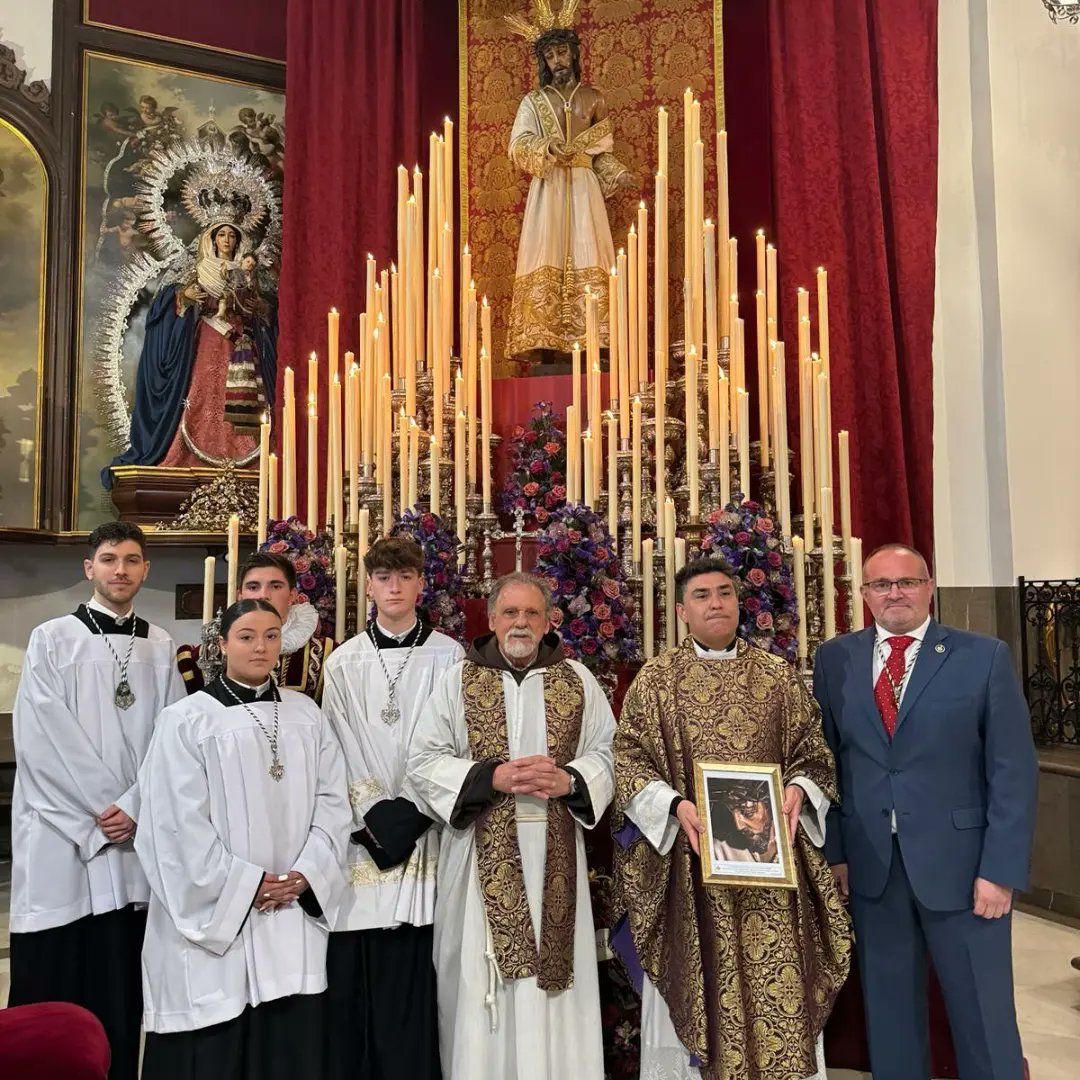 HdadPazCordoba's tweet image. AGRADECIMIENTOS | Tras la finalización del Solemne Quinario en honor a NPJ de la Humildad y Paciencia y la Fiesta de Regla de nuestra Hdad la Junta de Gobierno desea expresar su sincero agradecimiento a D. David Aguilar Malagón, por la predicación realizada en estos días de culto