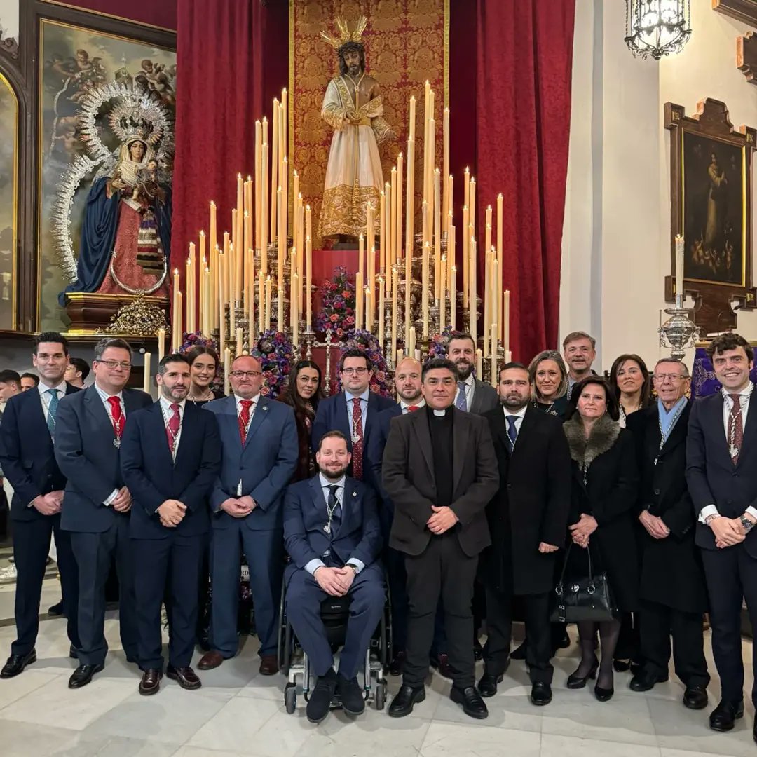 HdadPazCordoba's tweet image. AGRADECIMIENTOS | Tras la finalización del Solemne Quinario en honor a NPJ de la Humildad y Paciencia y la Fiesta de Regla de nuestra Hdad la Junta de Gobierno desea expresar su sincero agradecimiento a D. David Aguilar Malagón, por la predicación realizada en estos días de culto