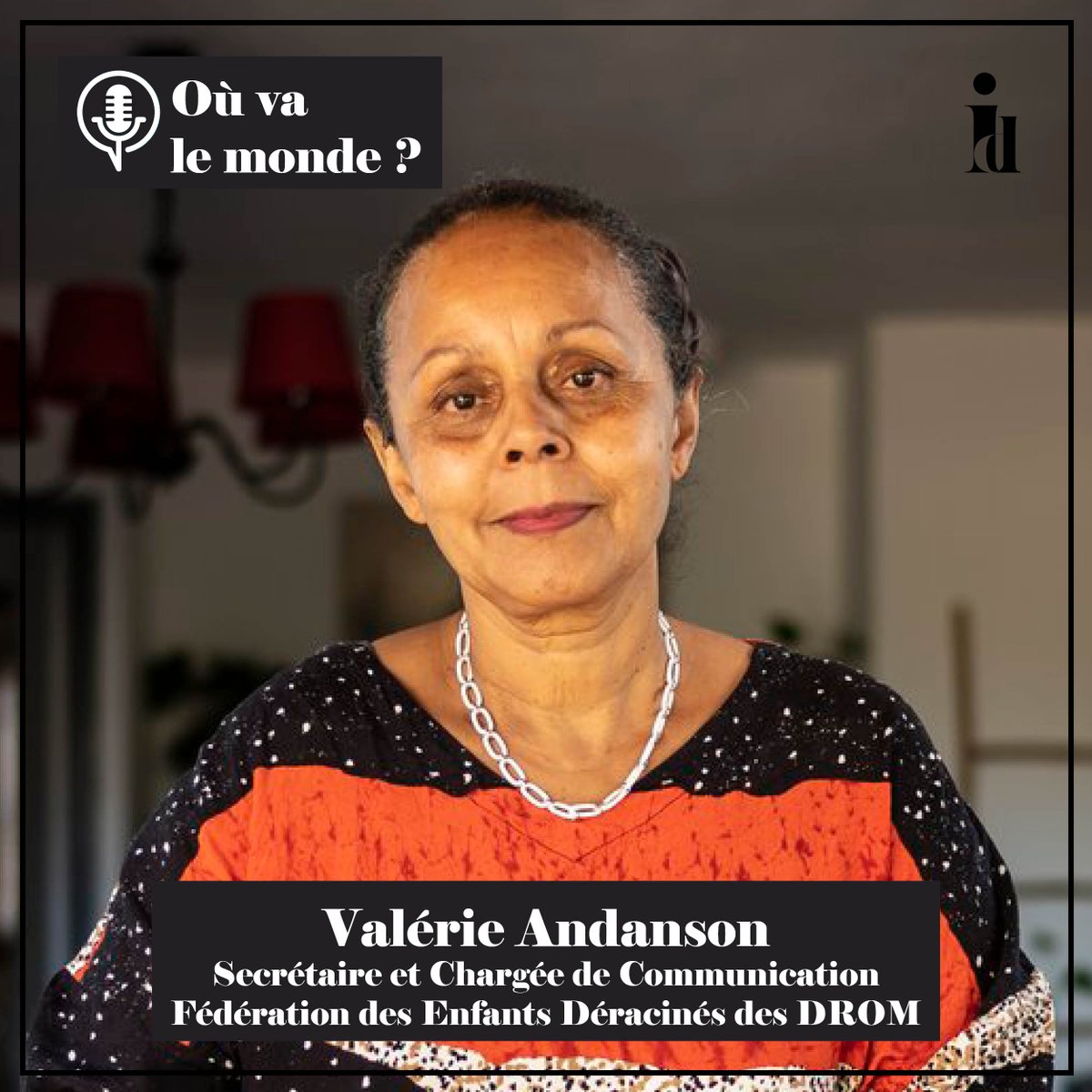 🎙Où va le monde ?  
L’histoire des enfants déportés d’Outre-Mer avec Valérie Andanson 🇷🇪
🌍podcast.ausha.co/ou-va-le-monde…