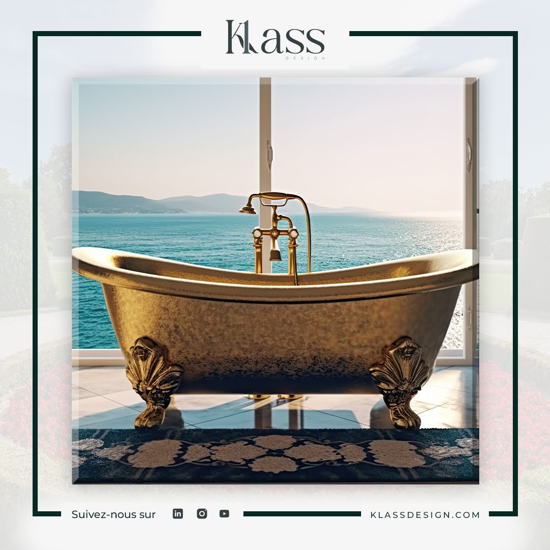 Klass_Design1's tweet image. Chez #KlassDesign, votre #salledebain devient une œuvre d'art fonctionnelle grâce à notre processus #surmesure : échange personnalisé, #conception précise, choix minutieux des #matériaux et #installation experte. ✨🌐klass-design.fr/renovation-int…