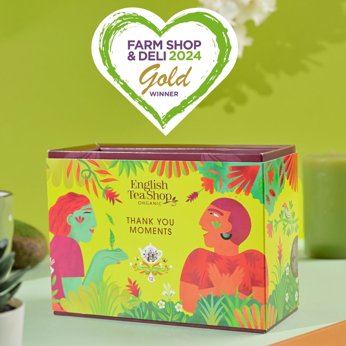 Gold Award at the Farm Shop &amp; Deli Show Awards 2024!

Our Thank You Moments from the Moments Collection won the Gold Award at the Farm Shop &amp; Deli Show Awards 2024 being recognized for its exceptional product development.
 
#goldaward #etsteas #farmshopanddeli