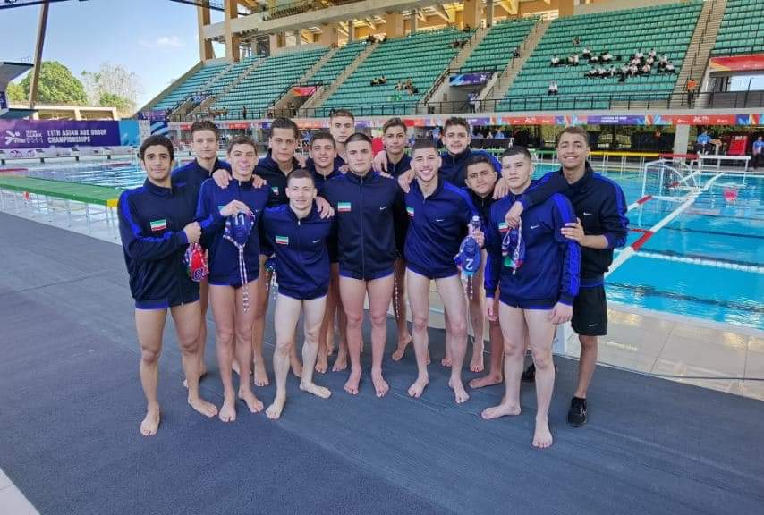 Iran's men's water polo team won against Malaysia in today's match! 

#11thasianagegroupchampionships #PhilippineAquatics