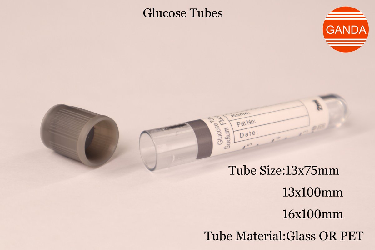 GandaMedical's tweet image. Glucose Tube is used in blood collection and anti-coagulation for the analyses such as blood sugar,sugar tolerance,anti-alkali haemoglobin and sugar water.
Do you know in which circumstance we need test our blood sugar? 
Whatsapp:8618825899499 sales03@ncganda.com
#blooddraw