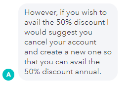 cand_did's tweet photo. Well done @Intuit @QuickBooks... Your system bugs out and puts me on a trial rather than buying a year subscription. And your support team's only advice is to delete my set-up account and maybe start again to qualify for the discount I already selected?

#disgusting #poorservice https://t.co/zeQe6Hn7sc