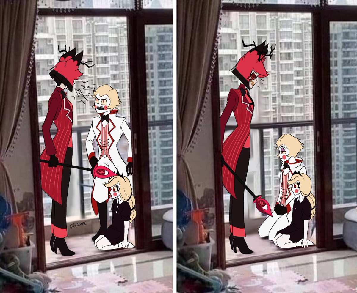 GiaDrac's tweet photo. en la casa manda calzón
(the one in charge is the one wearing panties.)
#appleradio #LuciferxAlastor #HazbinHotel https://t.co/MP7FIQ1Z3R
