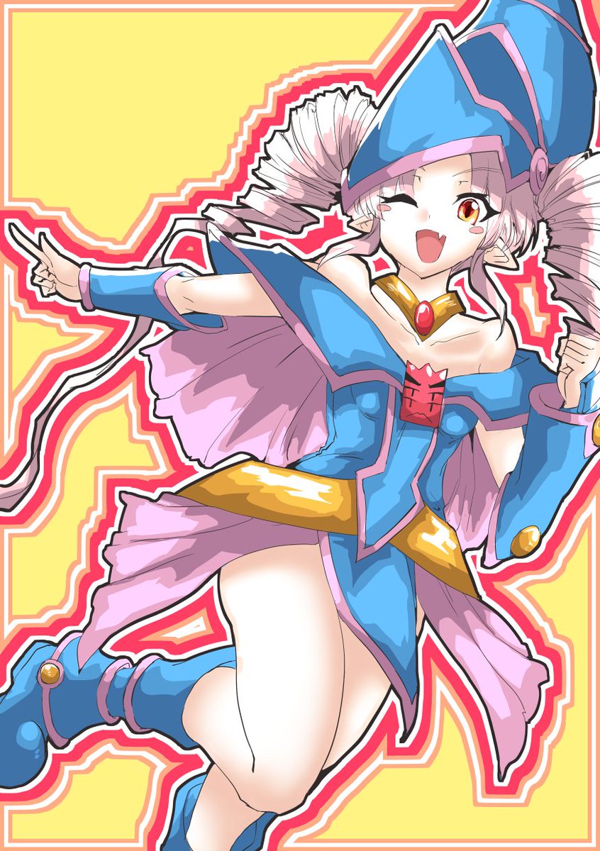 今日の日課はブラックマジシャンガール衣装のついなちゃんです 