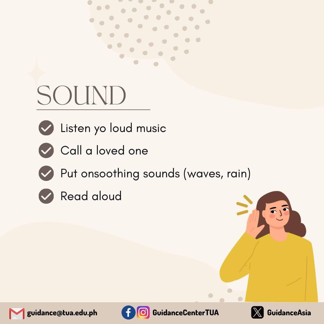 GuidanceAsia's tweet photo. 2/3 Here are some tips that will help you practice Grounding Techniques in Mindfulness. 🤩

#mindfullness #grounding #groundingtechnique #tgcc #TUACares https://t.co/iMlhsWuFQk