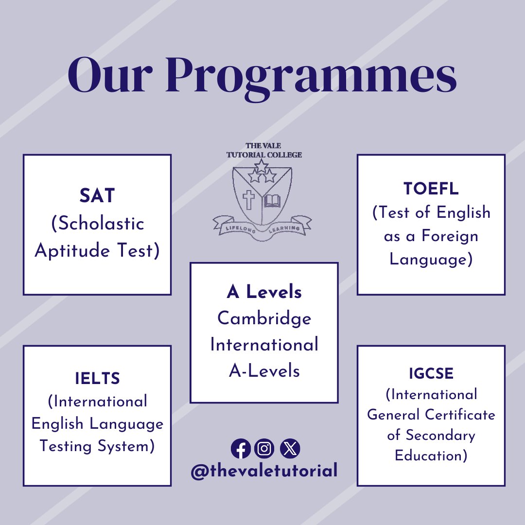 thevaletutorial's tweet photo. Happy Monday! At The Vale Tutorial College, we believe in empowering you with the knowledge and skills to unlock your potential and chase your dreams.

➡️ Swipe to learn more about our diverse range of programs!

#ThisIsTVTC #Education #Motivation #FutureReady #Empowerment https://t.co/HcWbejzqis
