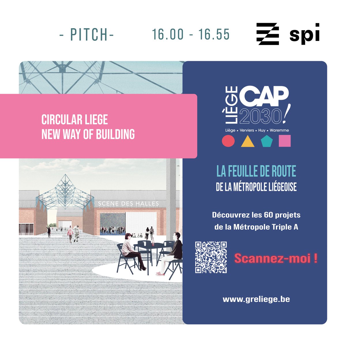 Don't miss these insightful conferences at #MIPIM2024 on March 13th:

🏛️11:45-12:40: <a href="/IGRETEC/">IGRETEC</a> presents “Charleroi Metropole: Circular economy and energy efficiency for regional development”

♻️16:00-16:55: <a href="/GRE_Liege/">GRE Liege</a> &amp; <a href="/SPI_Liege/">Spi Liège</a>  presents "Circular Liege – New way of building"