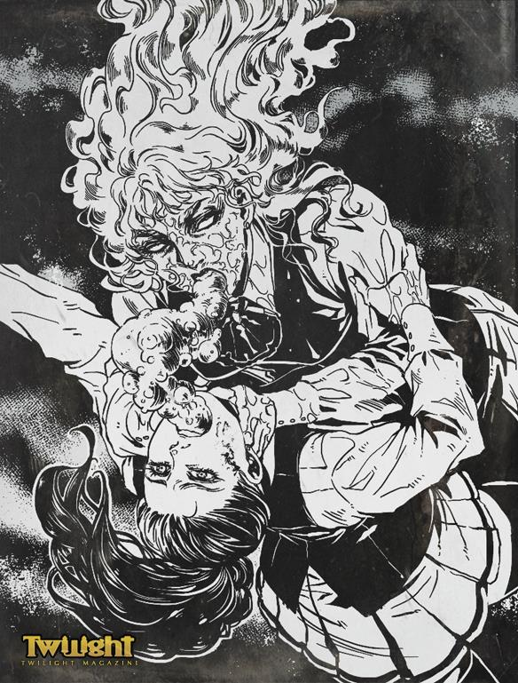 STECHA191's tweet photo. Novel Illustration 🖊️ for Twilight Magazine #STECHA191 https://t.co/v8K4Wzqk6r