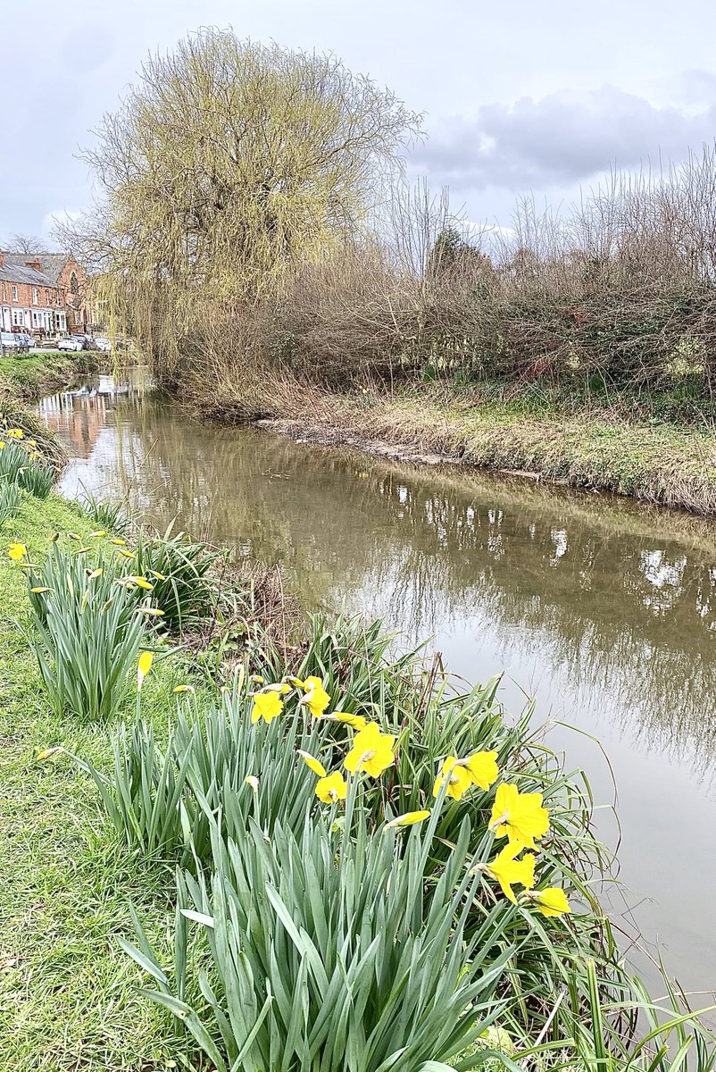 Wishing you a happy new week from Great Ayton, North Yorkshire 😊