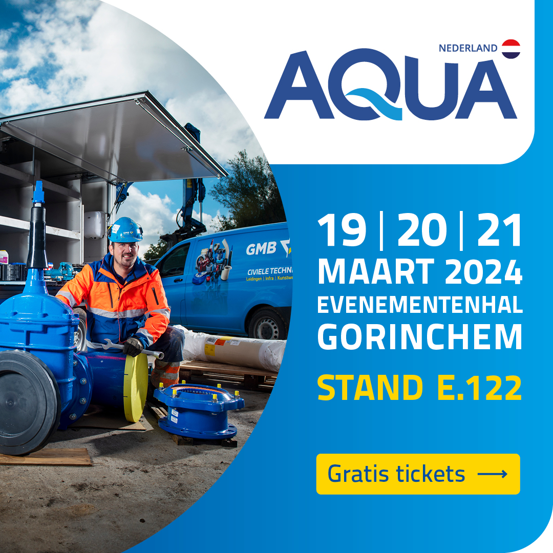 Van 19 tot 21 maart staat GMB op AquaNederland in Gorinchem. Kom gezellig langs bij onze stand E.122 Registreer je gratis via deze link: ap.lc/TucXp