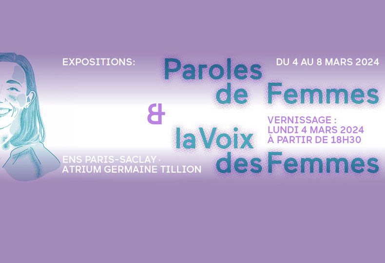 À l'occasion de la semaine de l'égalité et de la Journée internationale des droits des femmes, le 8 mars 2024, l'ENS Paris-Saclay proposent deux expositions sur les femmes en sciences, et une conférence d'Isabelle Lémonon-Waxin. -> bit.ly/parolesdefemme…