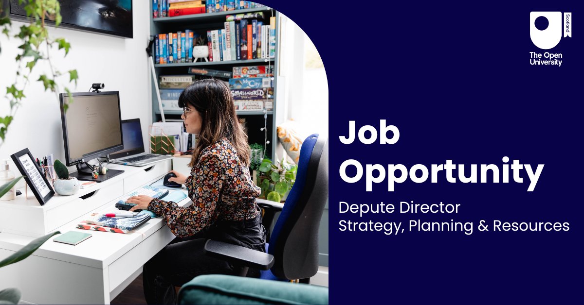 JOB OPPORTUNITY: Depute Director (Strategy, Planning & Resources) Find out more about the role and how to apply here 👇 ow.ly/fmFW50QIIUy #job #highereducation