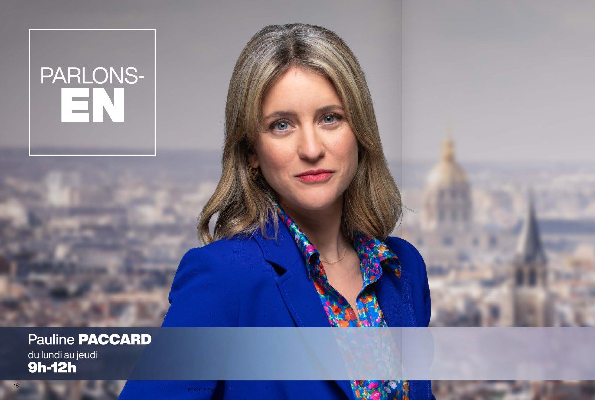 On enchaine avec @PaulinePaccard et « Parlons-en »: les sujets qui font débat, des discussions pour aller plus loin, comprendre, forger son opinion. Réagissez sur #ParlonsEnF24 @FRANCE24