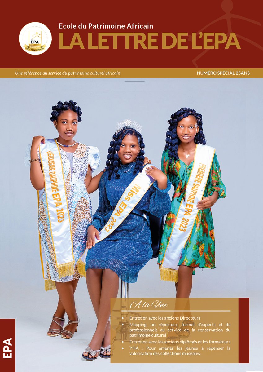 Ecole du Patrimoine Africain - EPA tweet media