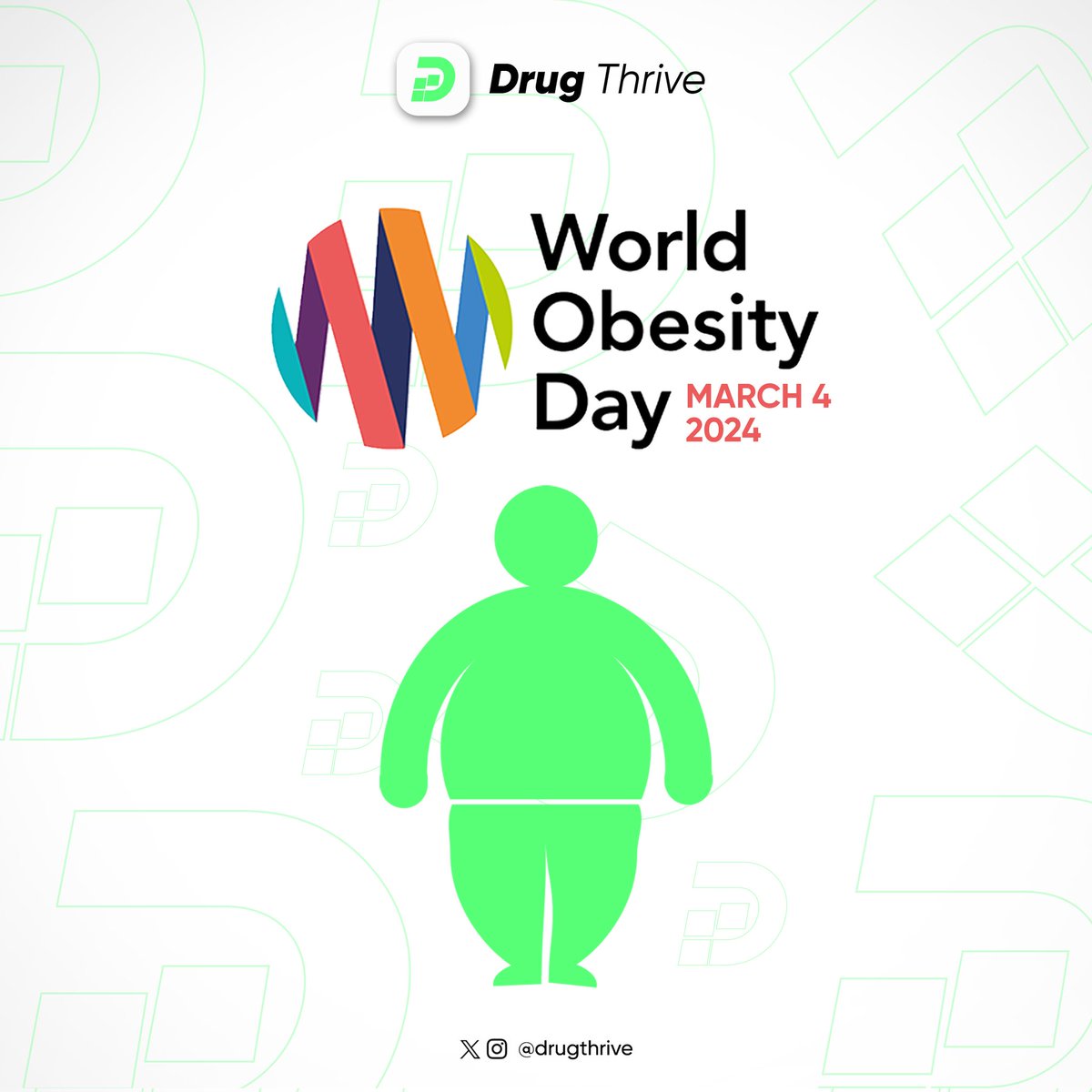 DrugThrive's tweet photo. Join the movement on World Obesity Day! Share your commitment to a healthier lifestyle using #WorldObesityDay and #MoveYourBodyFuelYourWellbeing #drugthrive https://t.co/C9aEixpcZX