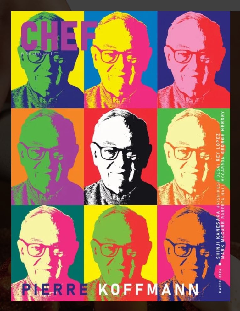 Chef & Restaurant Magazine (@chefpublishing) on Twitter photo An iconic cover, for a truly iconic chef #chefandrestaurantmagazine #marchedition
<a href="/PierreKoffmann/">Pierre Koffmann</a> An iconic cover, for a truly iconic chef #chefandrestaurantmagazine #marchedition
<a href="/PierreKoffmann/">Pierre Koffmann</a>