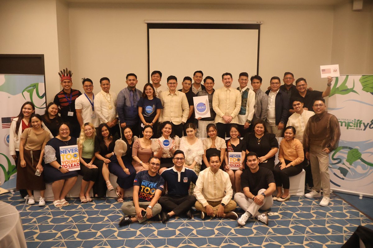 🇵🇭 @YSEALI alumni convened for the 2024 YSEALI Alumni Mobilization Program through Leadership and Influence to Filipino Youth (AMPLIFY) and developed a year-long agenda to engage the growing number of members in the Philippines. #FriendsPartnersAllies