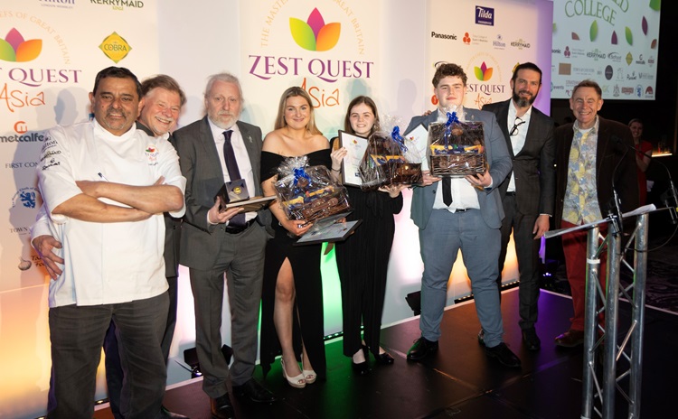Congratulations Phoebe Tuttle, Beth Brewster, and Joe Defries @sheffcol on winning @ZestQuestAsia 2024, and well done @chefcyrustodiw1 & @MrsTodiwala for bringing it all together again hospitalityandcateringnews.com/2024/03/filipi…