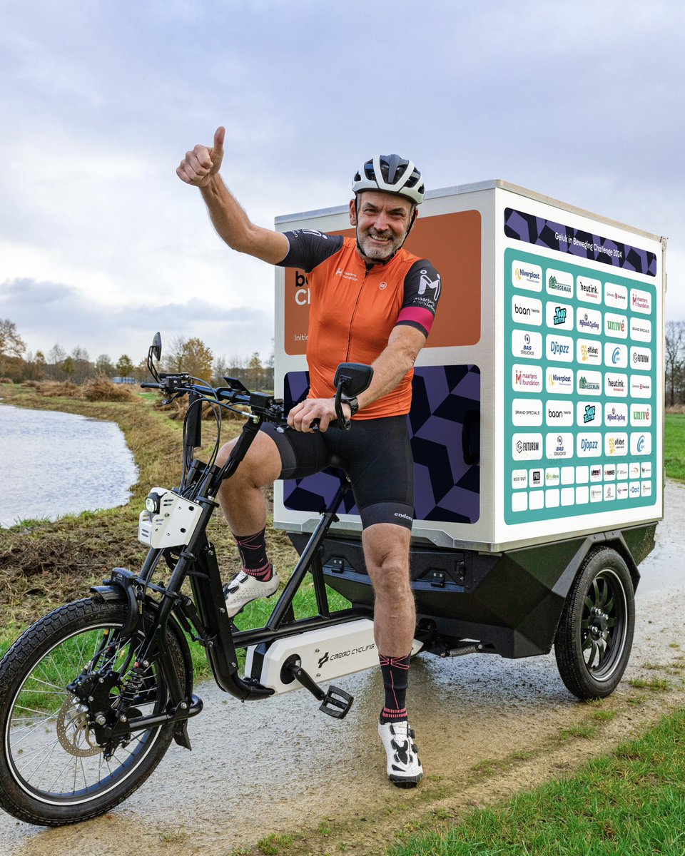 🍀 Raketten met Rob voor het goede doel!

Onze ploegleider <a href="/RobHarmeling/">Rob Harmeling</a> fietst deze week (4 t/m 8 maart 2024) voor de Maartens Foundation het hele land door. Hij zet zich in voor mensen met een motorische beperking en wil (ex-)revalidanten een eerlijke kans op werk en een