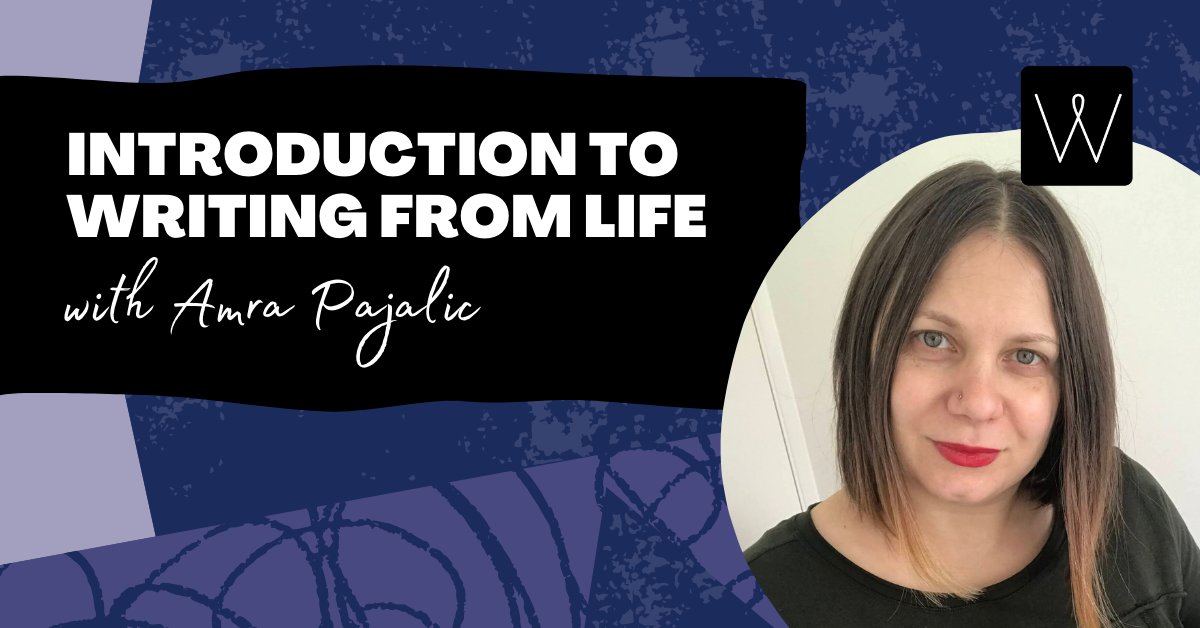 📝Online: Writing From Life with Amra Pajalić, takes place online.🌟

writingnsw.org.au/whats-on/cours…

#amwriting #amrapajalic  #AuthorTips #WritingCommunity #memoir #writing  #memoirwriting #writinglife #creativenonfiction #essaycollection #amwriting #writingmemoir  #writersofinstagram