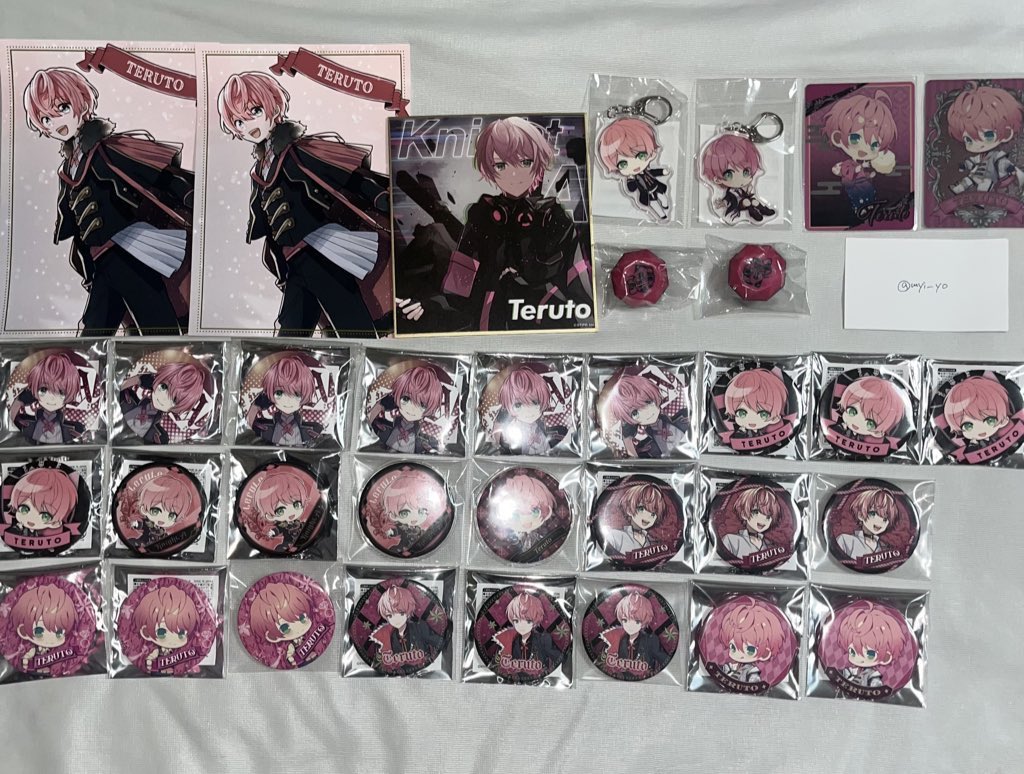 myi_yo's tweet photo. 騎士Aグッズ買収

求｜現金(+送料)
譲｜画像1-6
取引方法｜振込＞PayPay等

希望額、お取引方法のご提示よろしくお願いします。

 #騎士Aグッズ  #騎士Aグッズ交換 
 #KnightAグッズ  #KnightAグッズ交換
 #騎士Aグッズ買収  #ゆきむらグッズ https://t.co/2Gma1eTID0