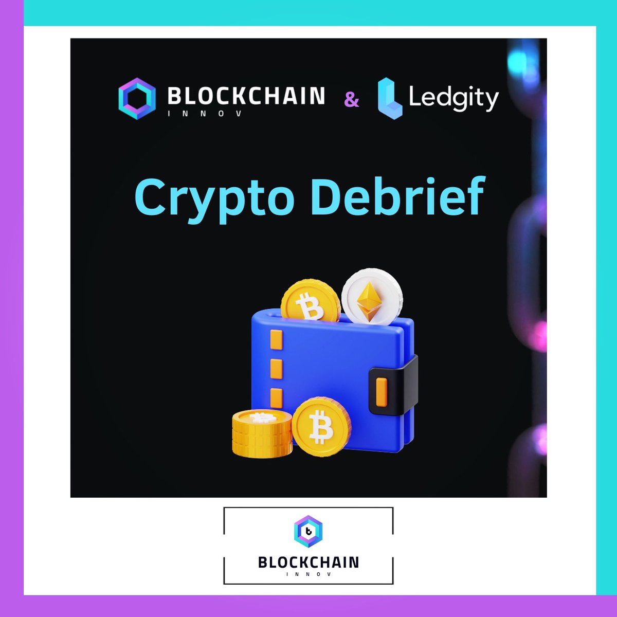 ⛓️ #𝑩𝒍𝒐𝒄𝒌𝑪𝒉𝒂𝒊𝒏𝑰𝒏𝒏𝒐𝒗 ⛓️

𝑳𝒆 𝒎𝒐𝒏𝒅𝒆 𝒅𝒆𝒔 #𝑪𝒓𝒚𝒑𝒕𝒐𝒔 𝒗𝒐𝒖𝒔 𝒊𝒏𝒕𝒓𝒊𝒈𝒖𝒆 ?

Alors, explorez les secrets de cet écosystème en plein essor avec #CryptoDebrief, votre guide mensuel pour décrypter les dernières tendances du marché et comprendre les