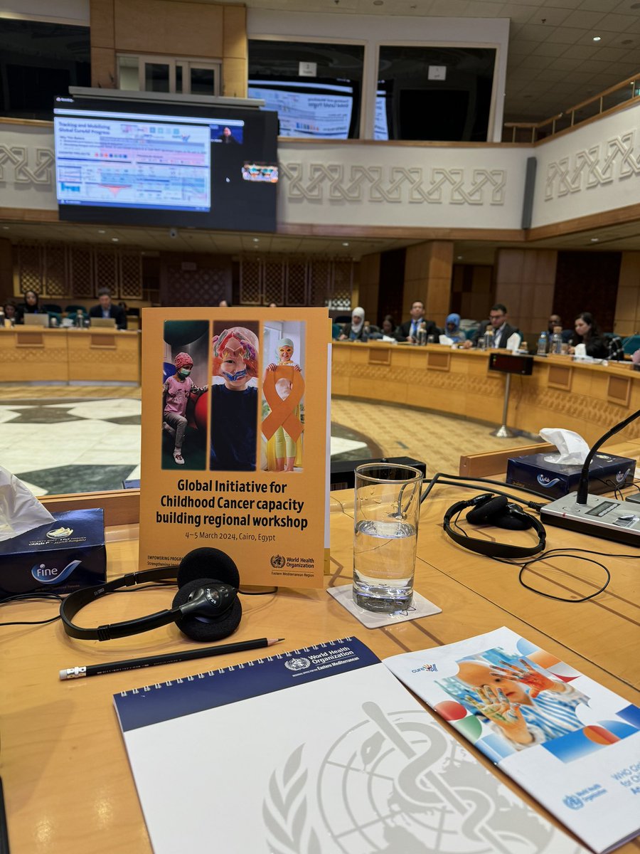 Giuseppe Troisi (@giutro89) on Twitter photo Happening today: Empowering Progress, Capacity Building Workshop to accelerate action for the <a href="/WHO/">World Health Organization (WHO)</a> Global Initiative for Childhood Cancer in the #EMR <a href="/WHOEMRO/">WHO Regional Office for the Eastern Mediterranean</a>. Aiming for a 60% survival rate by 2030, our journey together towards saving lives continues. #childhoodcancer Happening today: Empowering Progress, Capacity Building Workshop to accelerate action for the <a href="/WHO/">World Health Organization (WHO)</a> Global Initiative for Childhood Cancer in the #EMR <a href="/WHOEMRO/">WHO Regional Office for the Eastern Mediterranean</a>. Aiming for a 60% survival rate by 2030, our journey together towards saving lives continues. #childhoodcancer