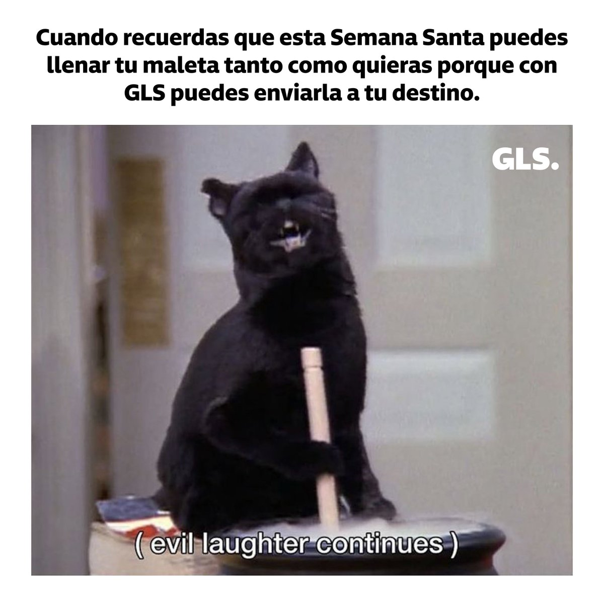 GLS_Spain's tweet photo. Esa sensación de recordar que con #GLSSpain puedes enviar tus maletas directamente al destino esta Semana Santa.
💙 ¡Viaja ligero!
Contrata tu envío👉https://t.co/rzEG8aWccX
#ParcelShop https://t.co/sjHYR7s6uc