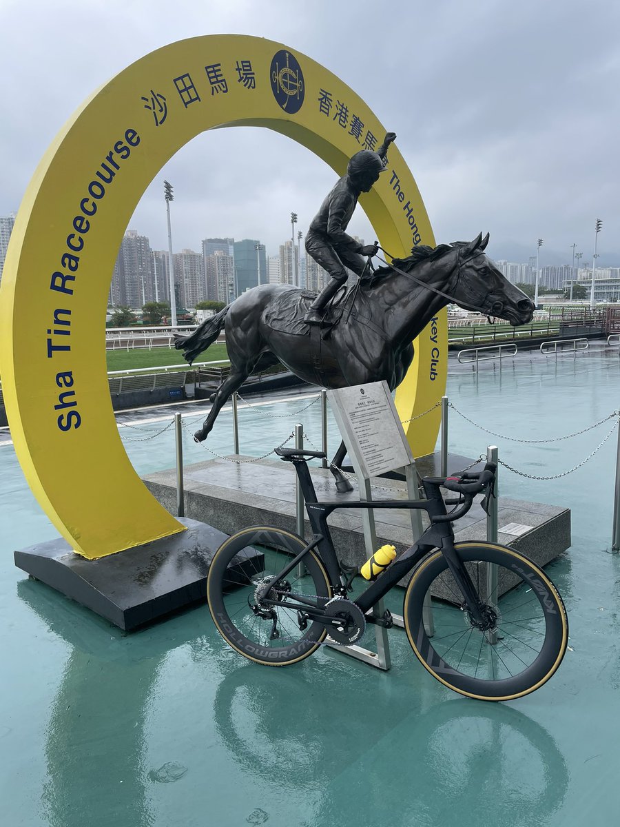 NJC_Commentator's tweet image. Two racing machines 🐴🚴‍♂️
@HKJC_Racing @RideCannondale 

#SilentWitness | #SystemSix