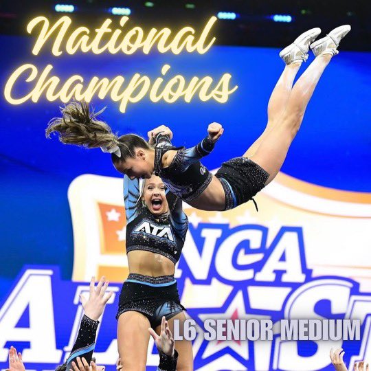 Your NCA champions in the Medium Senior 6 division is ATA Atomic 🥇💙