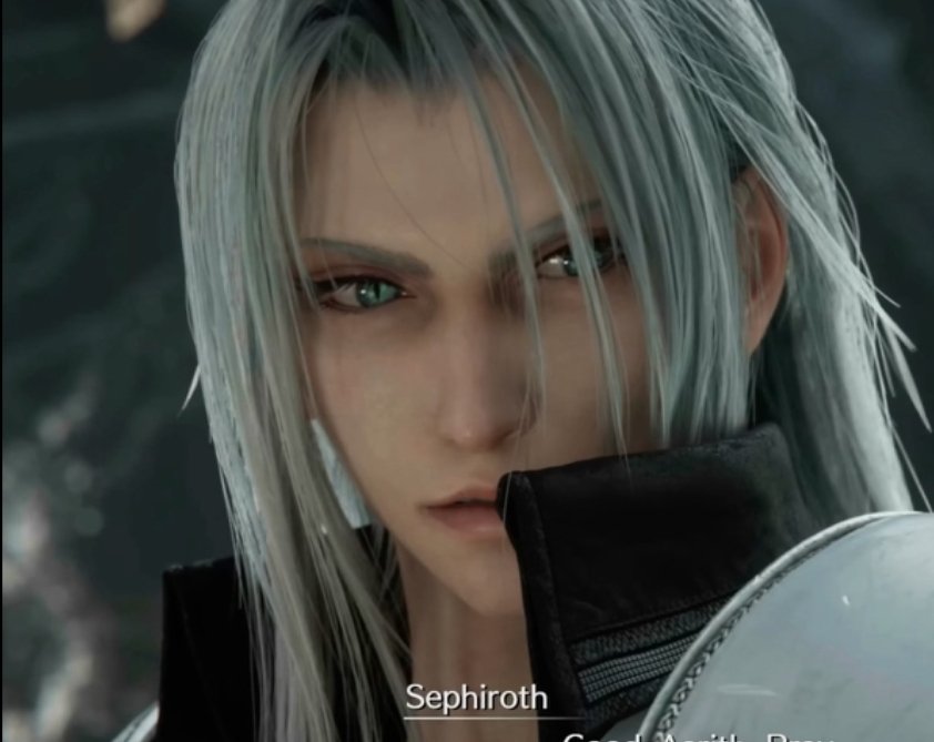 Sephiroth is fucking beautiful omg!! 😭😭