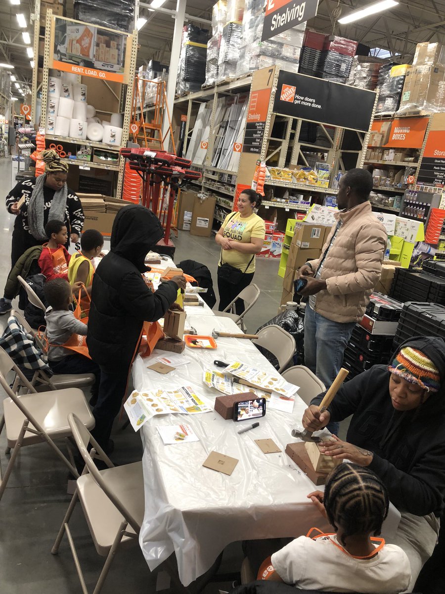 deshell1957's tweet image. Building a butterfly 🦋 house 🏠 Store 980, The Newark Home Depot Kid’s Workshop. The first Saturday of every month from 9am-12nn. All are always welcome. @marcusmccollum @PhelpsFahimah @SeanMorris12 @linetterubio3 @Ckelly28K @DHRMgregorio