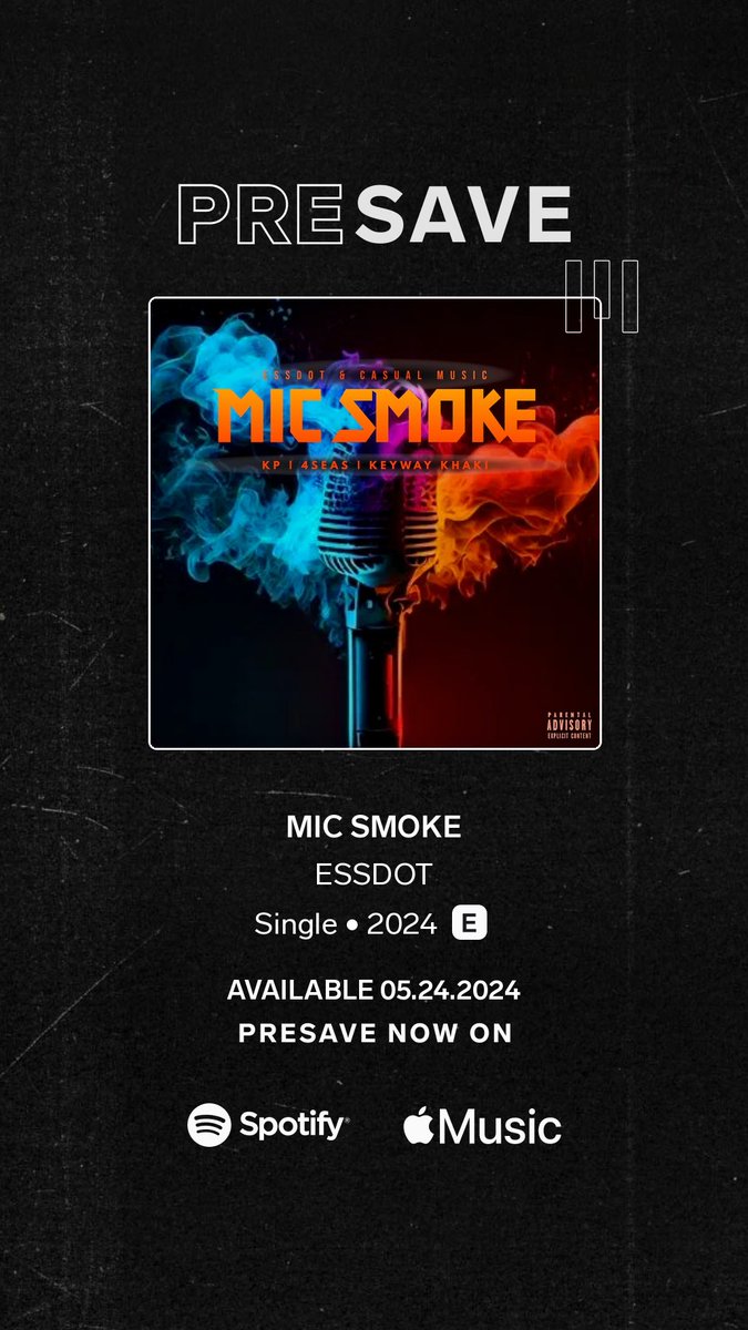 essdot722's tweet photo. ESSDOT - MIC SMOKE https://t.co/aj7HEB11Mx https://t.co/z7EuAienS6
