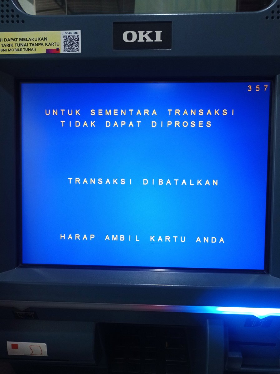 Papipum_'s tweet photo. @MandiriTaspen min, dari kemarin tarik tunai ATM kok gabisa ya, padahal kartunya baru bikin awal tahun kemarin https://t.co/0BKJAwX9Yy