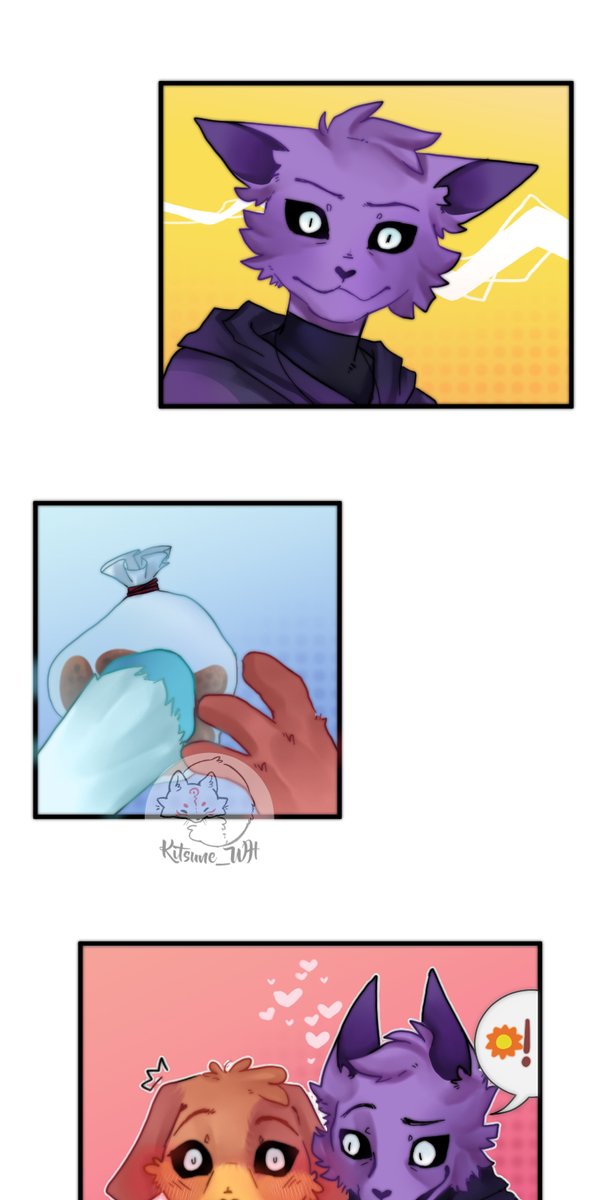 Kitsune_WH's tweet photo. #dogdayxcatnap #catnapxdogday #blcouple #blcomic #furry #furryyaoi #furrybl #yaoi #boyxboylove #boylove https://t.co/ml3fUb1ywJ